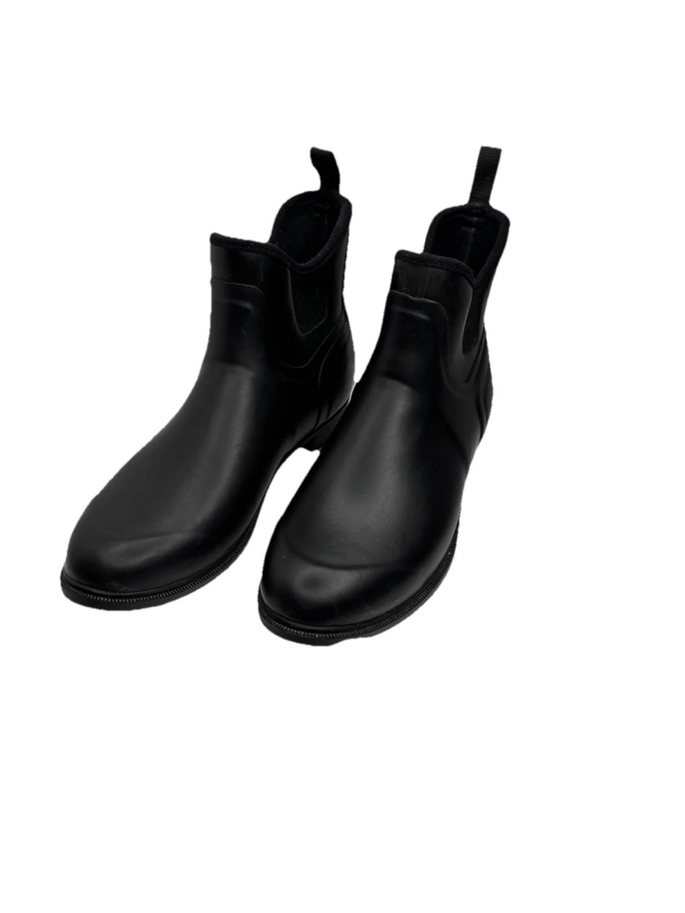 Muck Boot Women's Derby Ankle Boots Size 7 Black Rubber Waterproof Pull On